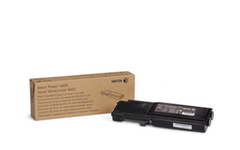Xerox Phaser 6600/WorkCentre 6605, Std Capacity Black Toner Cartridge (106R02244)