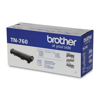 Brother TN-760 High Capacity Toner Cartridge.  TN-760