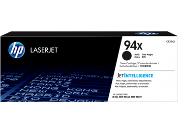 HP 94X Black Original LaserJet Toner Cartridge (CF294X) (CF294X)