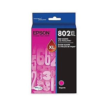  Epson 802XL Magenta High Capacity Compatible Ink Cartridge (T802XL320)