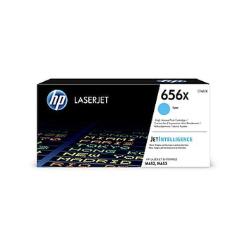 HP 656X (CF461X) Cyan High Yield Original LaserJet Toner Cartridge