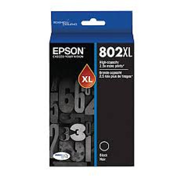 Epson 802 Black High Capacity Compatible Ink Cartridge (T802XL120) (ET802XL120)