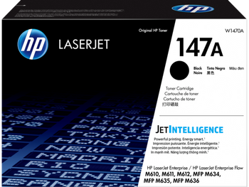 HP 147A  Black Toner Cartridge, W1470A