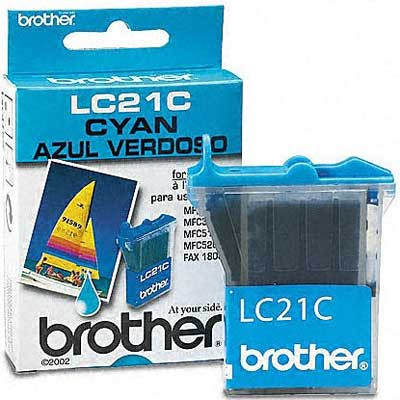 Brother LC21 Cyan Inkjet