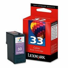 LEXMARK #33 COLOUR INK CARTRIDGE