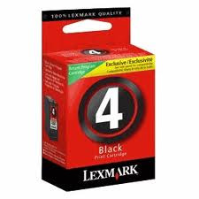 LEXMARK #4 BLACK INK CARTRIDGE