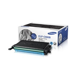 Samsung CLP-610 & CLP-660 Cyan High Yield Toner 5K