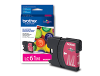 BROTHER LC61 MAGENTA INK CARTRIDGE