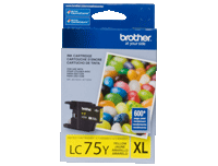 BROTHER LC75YS HIGH YIELD YELLOW INK