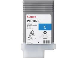 Canon PFI102C Cyan Pigment Ink Tank