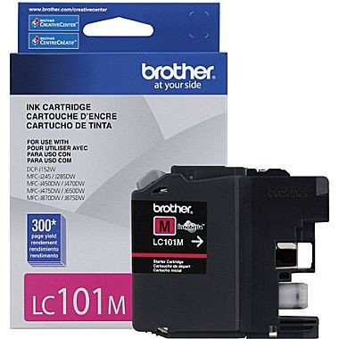 Brother LC-101 Cyan Inkjet Cartridge