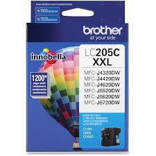 Brother LC205 Cyan Ink Cartridge, Super High Yield (LC205CS)