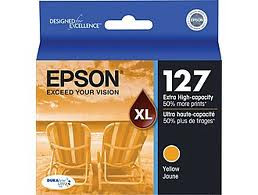 EPSON COMPATIBLE 127 YELLOW EXTRA HIGH CAPACITY INKJET