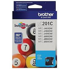 BROTHER INKJET LC201 CYAN 5/BX