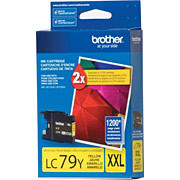 BROTHER LC79YS COMPATIBLE SUPER HIGH YIELD YELLOW INK