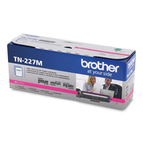 Brother TN-227M Magenta Toner Cartridge, High Yield (TN-227M) (TN227M)