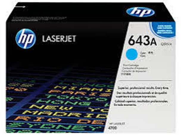 HP Q5951A Cyan Toner For Use With HP Laserjet 4700 (Q5951A)