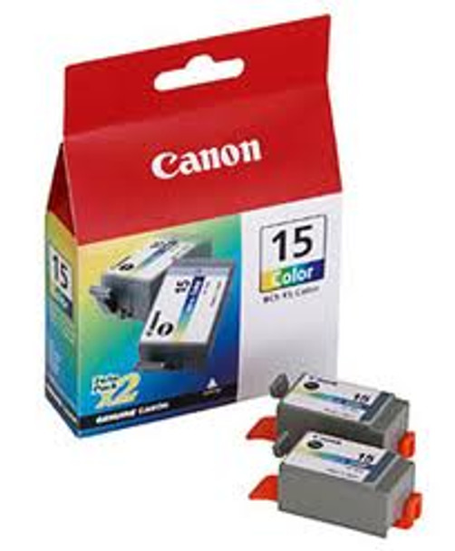 CANON BCI15CL 2 PACK COLOUR INKJET