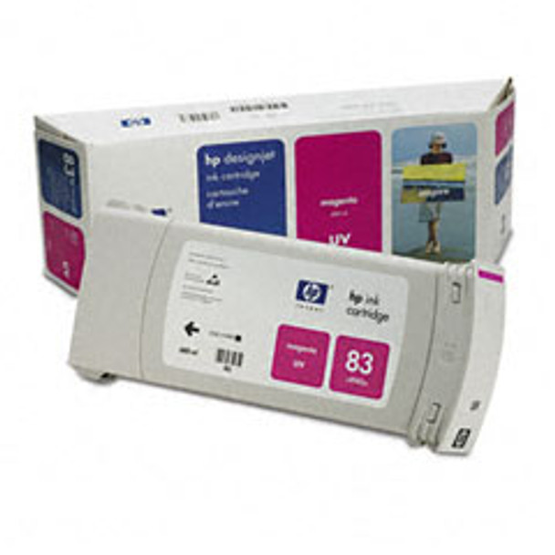 DESIGNJET 5000 SERIES, NO:83 UV MAGENTA INK CARTRIDGE