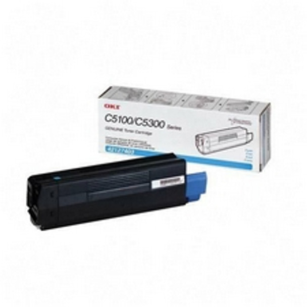 OKIDATA C5150N/,C5100N/,C5200/,C5300/,C5400/,C5510NMFP/ HC Cyan