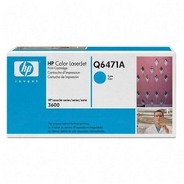 Hp Q6471A Cyan Toner For HP Laserjet 3600