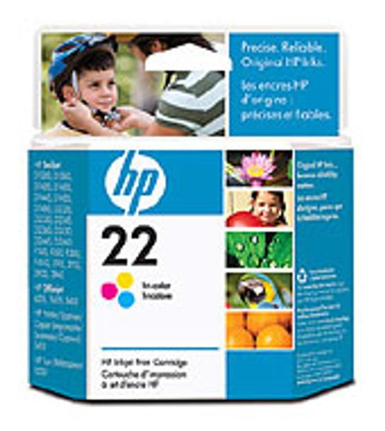 HP #22 Color OEM Cartridge (C9352AN)