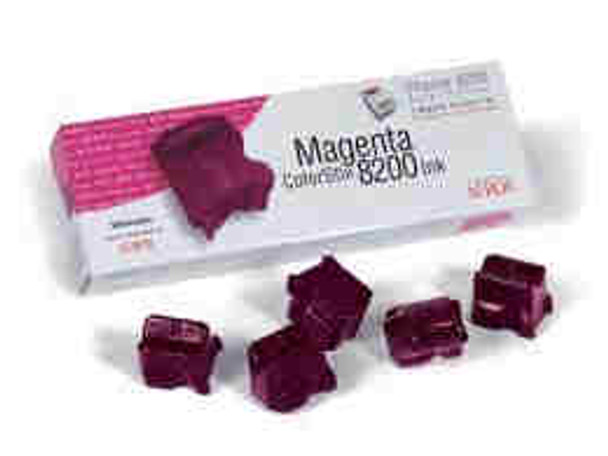 PHASER 8200 COLOuRSTIX 5 Pack MAGENTA. High Capacity 7000 Pages