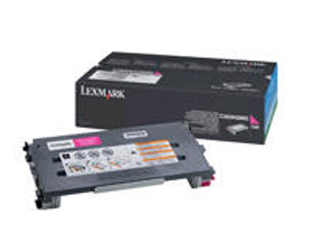 Lexmark C500n Magenta Prebate 3K (C500 SERIES BLK HIGH YIELD RTN CART(5K))
