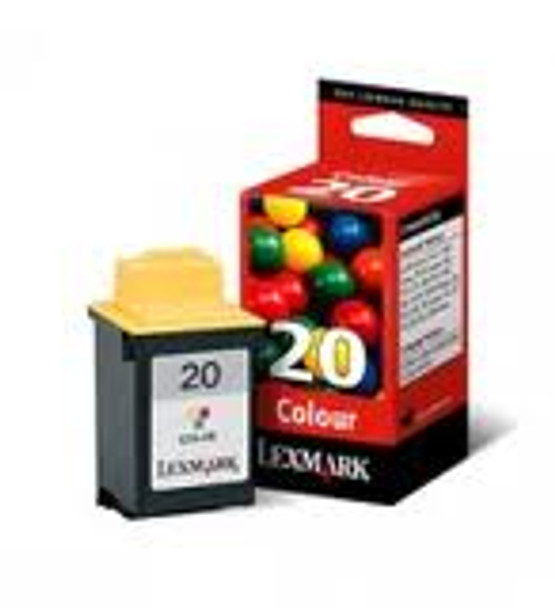 LEXMARK #20 COLOUR INK CARTRIDGE