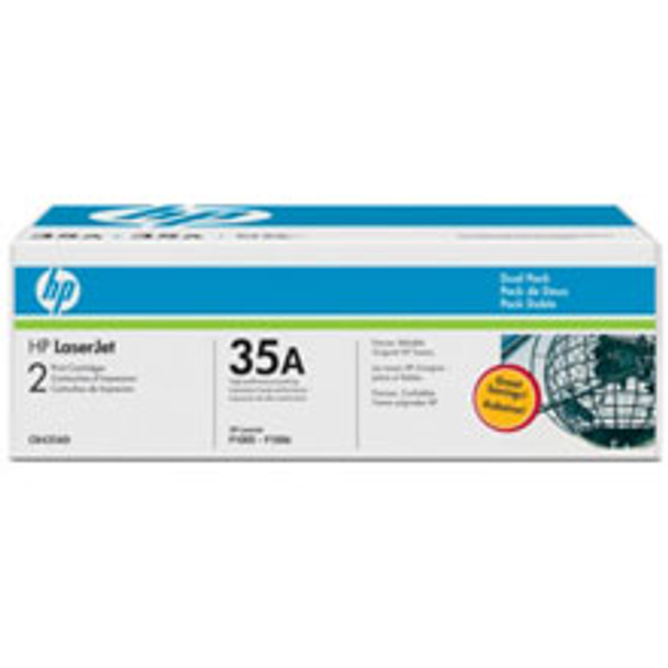 HP LJ CB435 DUAL PK BLK PRINT CARTRIDGE