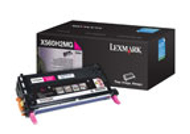 Lexmark X560H2MG High Yield Magenta Toner Cartridge, 10,000 Page Yield Lexmark X560H2MG High Yield Magenta Toner Cartridge, 10,000 Page Yield