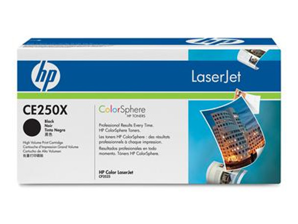 HP CP3525/CM3530 Black High Capacity Toner Cartridge