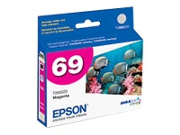 Epson Stylus CX5000, CX6000, CX7000, CX8400 Magenta Cartridge. #69