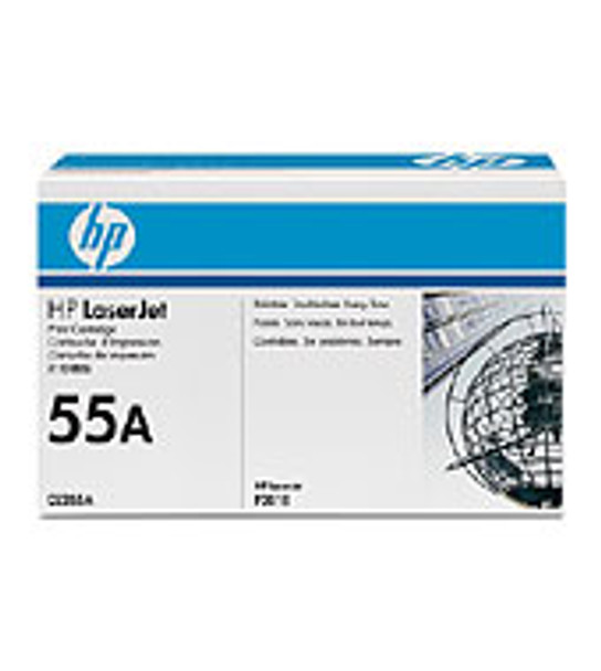 HP LASERJET CE255A BLACK PRINT CARTRIDGE