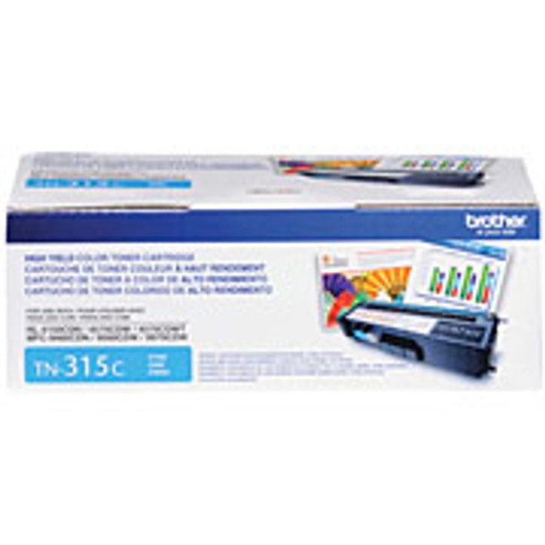 Brother TN315 Cyan High Capacity Toner Cartridge