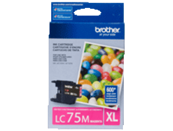 BROTHER LC75MS HIGH YIELD MAGENTA INK