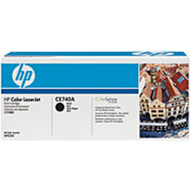 HP CE740A BLACK TONER CARTRIDGE