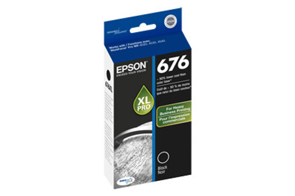 Epson T676XL Black Inkjet Cartridge