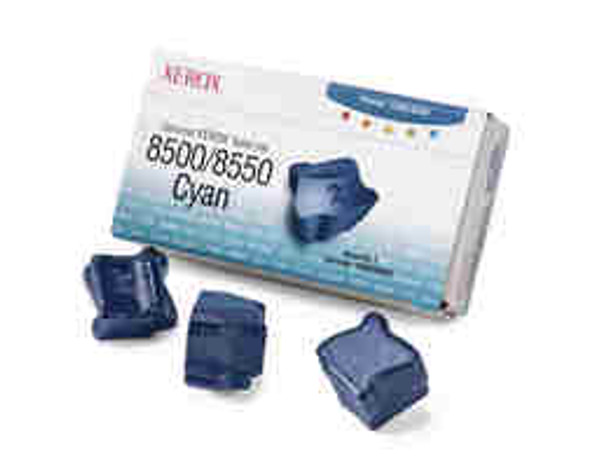 Xerox Phaser 8500/8550 Compatible Cyan Ink 3 Pack