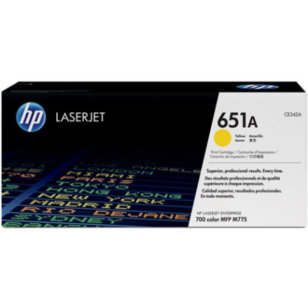 HP OEM 651A Yellow Toner