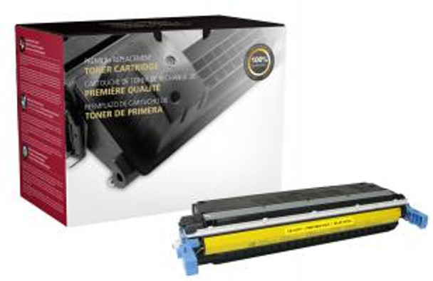 COMPATIBLE YELLOW LASER TONER CARTRIDGE FITS HP LJ 5500 (C9732A)