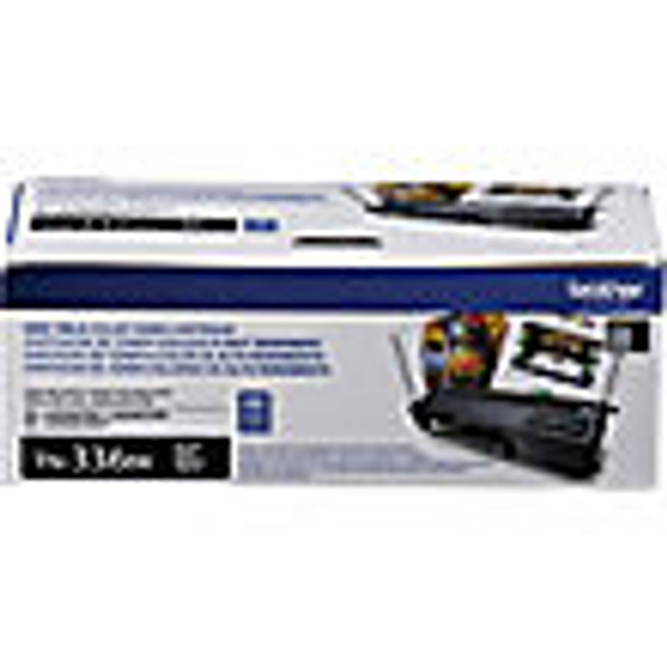 Brother TN336BK Black Toner Cartridge, High Yield