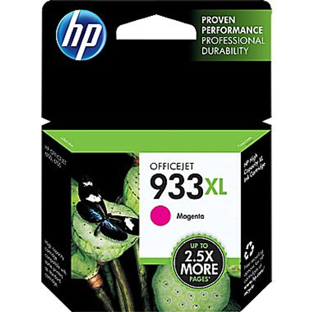 HP 933XL Magenta Ink Cartridge, High-Yield (CN055AC)