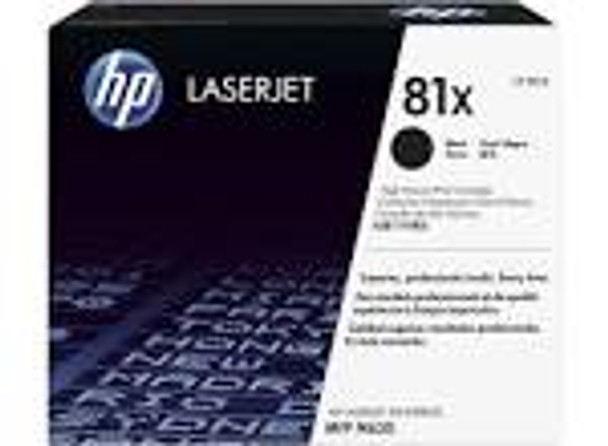 HP 81X HY BLACK TONER LJ ENTERPRISE FLOW MFP M630 25K (CF281X)