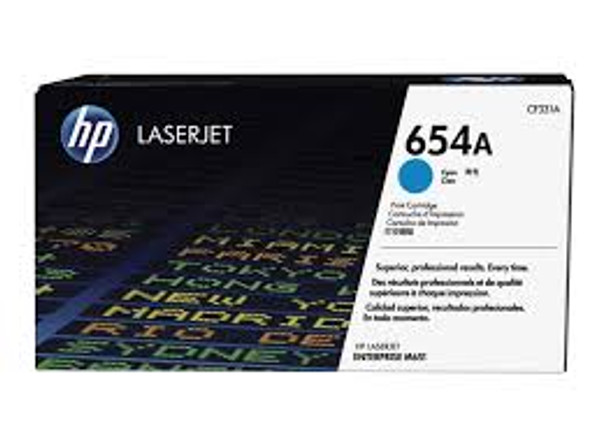 HP 654A CYAN TONER M651