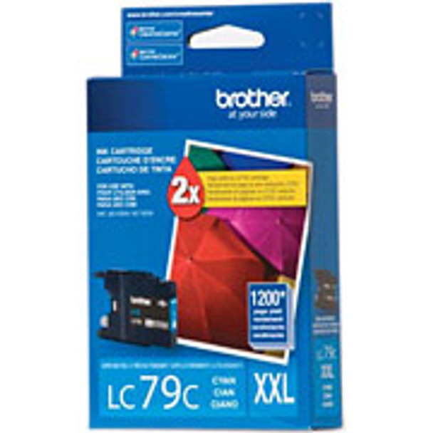 BROTHER LC79CS COMPATIBLE SUPER HIGH YIELD CYAN INK
