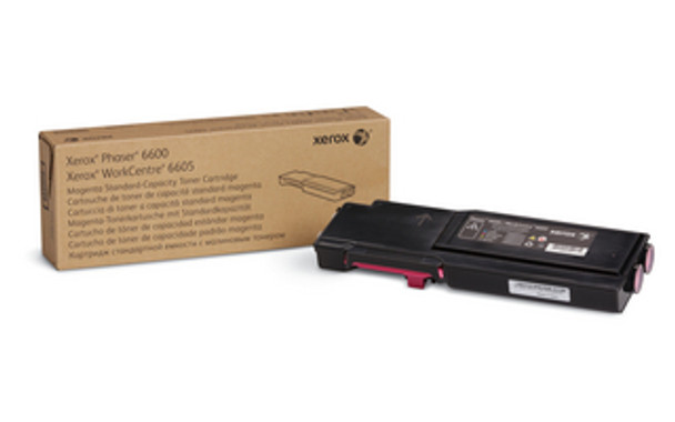 Xerox Phaser 6600/WorkCentre 6605, Std Capacity Magenta Toner Cartridge (106R02242)