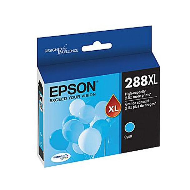 Epson 288XL (T288XL220) New Compatible Cyan Cartridge- High Yield