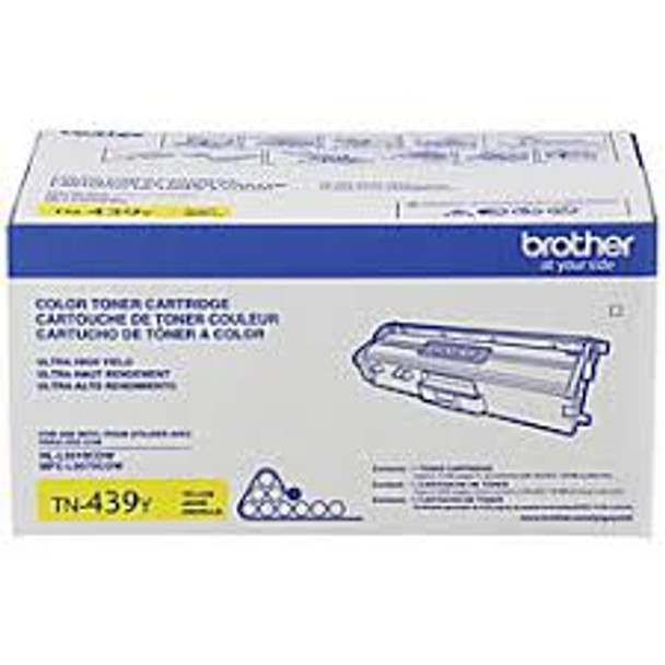 Brother TN439 Series Extra-High-Yield Compatible Toner Cartridge, Yellow, TN-439Y