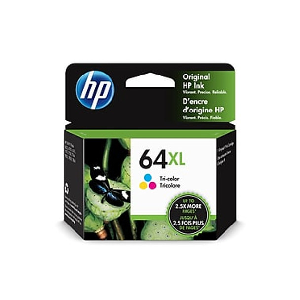 HP 64XL Tri-Color Compatible Inkjet Cartridge (N9J91AN#140)